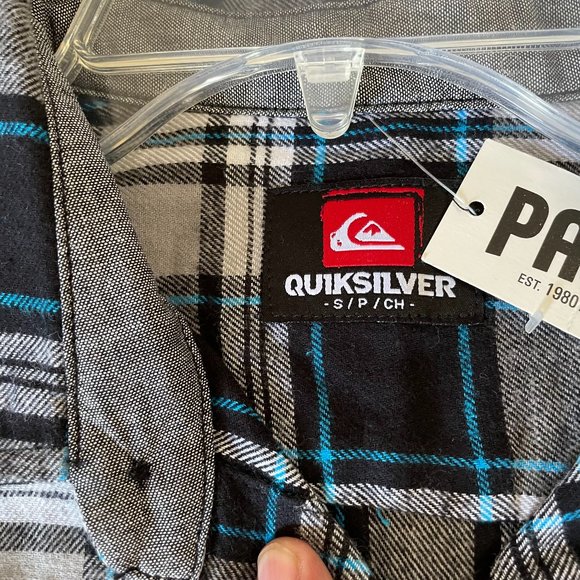 Men's Button Down Plaid Shirt from Quicksilver - Picture 6 of 6
